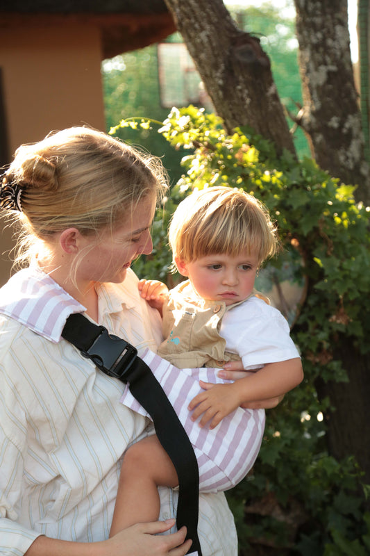 Pink Stripe Roo Sling